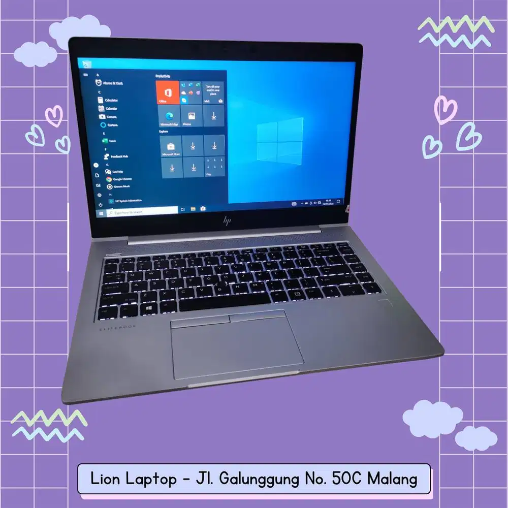 FUll Aluminium Body Core i7 gen 8 8/256 HP Elitebook 840 G6 [17|03]