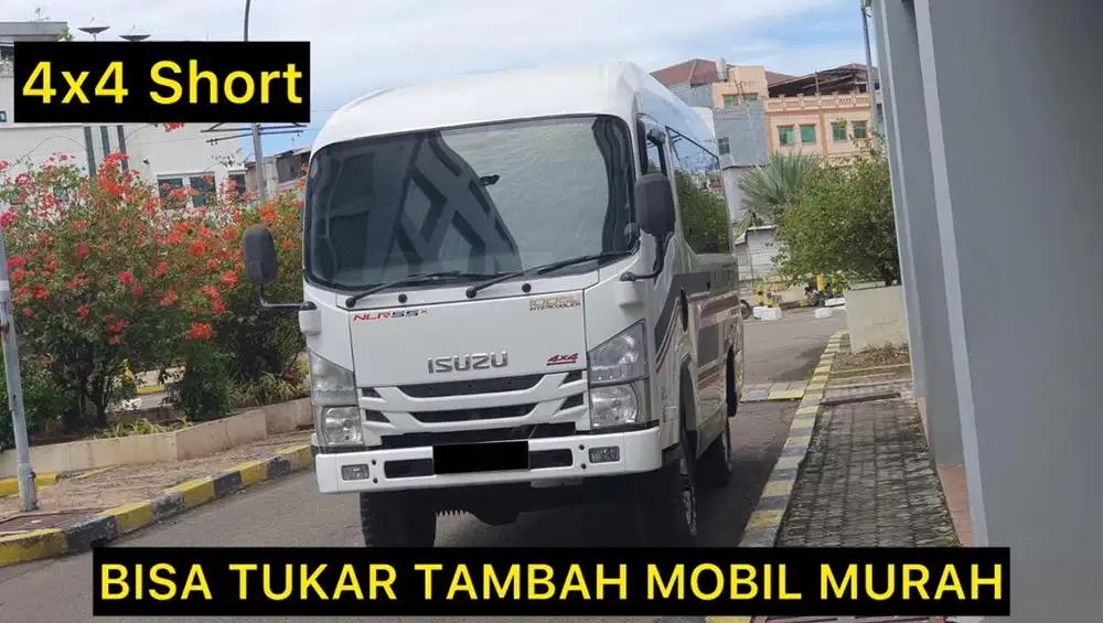 (4x4)ISUZU ELF MINIBUS NLR 4x4 2019 (NIK 2018)