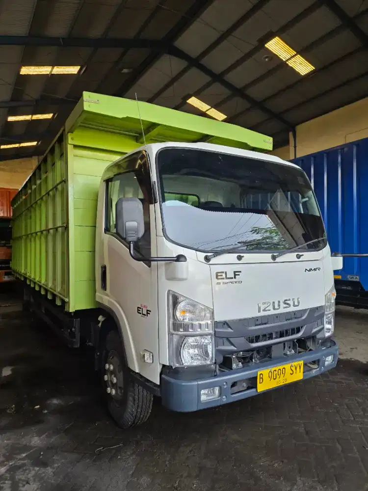 FS Isuzu NMR81 150PS Asli Long Bak Kayu Besi Jumbo 2023 Pmk 2024 Low