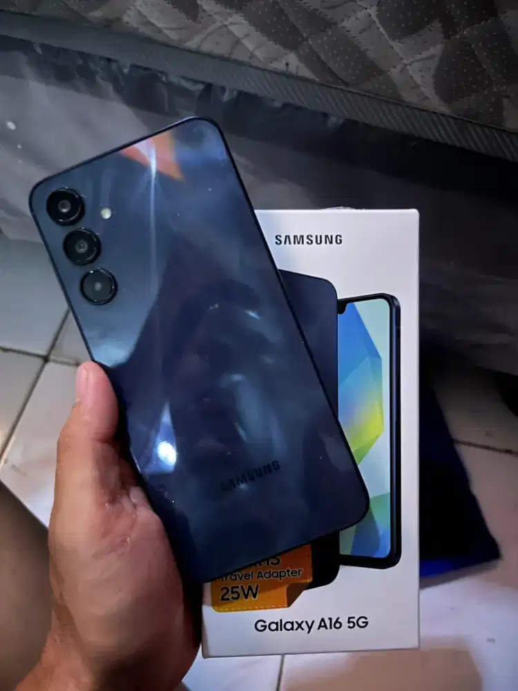 Fokus mahar samsung A16 5G Ram 8/256. Mulus fullset