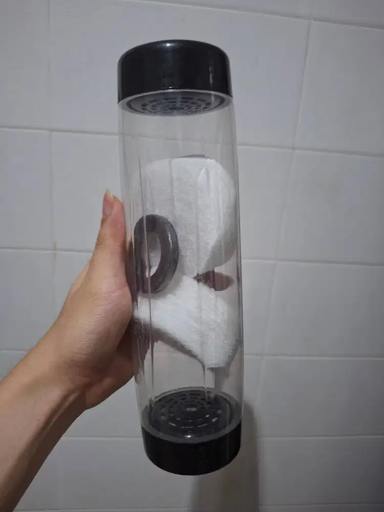 Cartridge filter air kosongan ukuran 10 inci, isi media sendiri