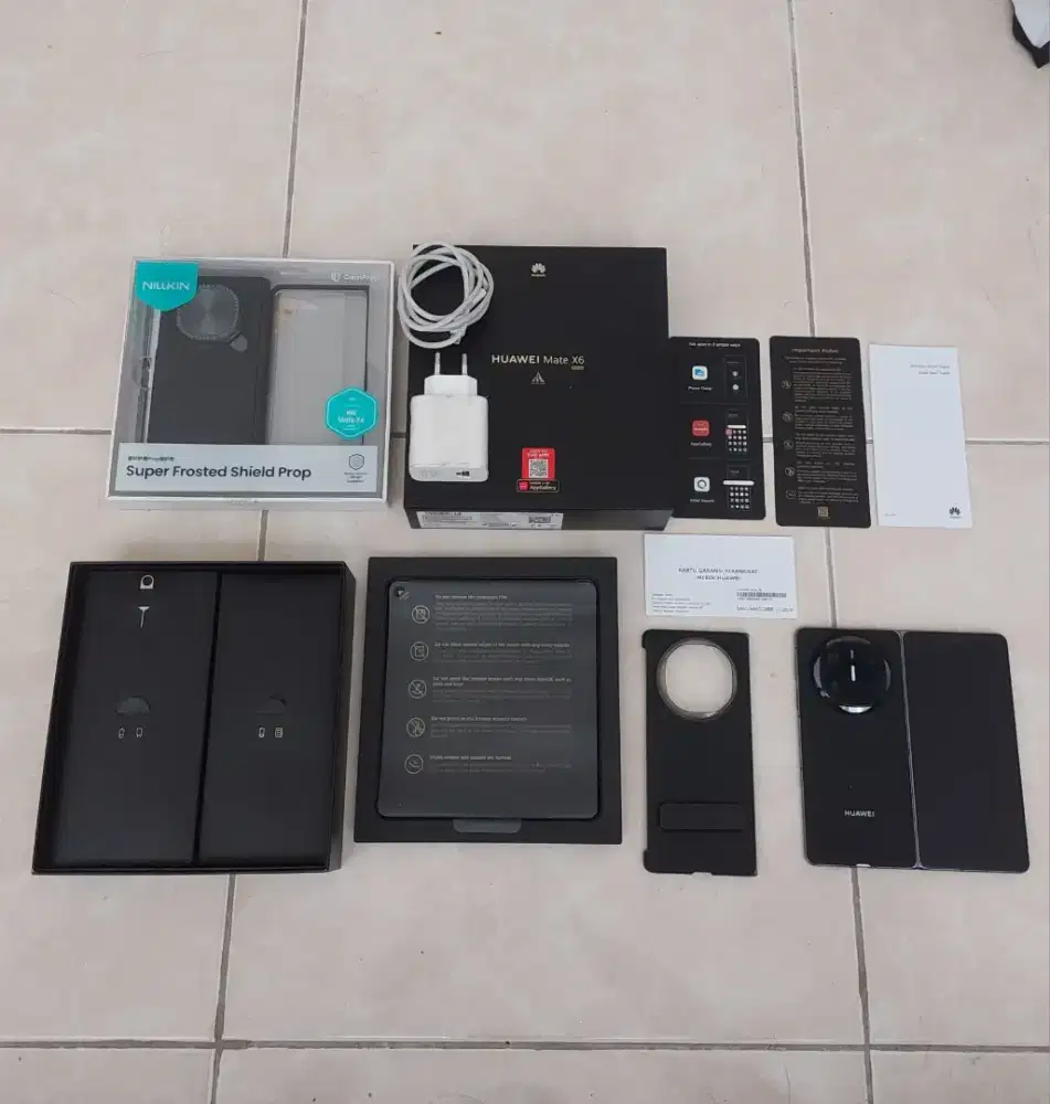 HUAWEI MATE X6 12/512GB GARANSI ON 2027 MULUSSS BONUS CASE NILKIN