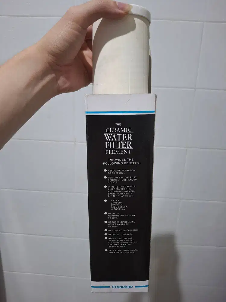 Filter air keramik ukuran 10 inci