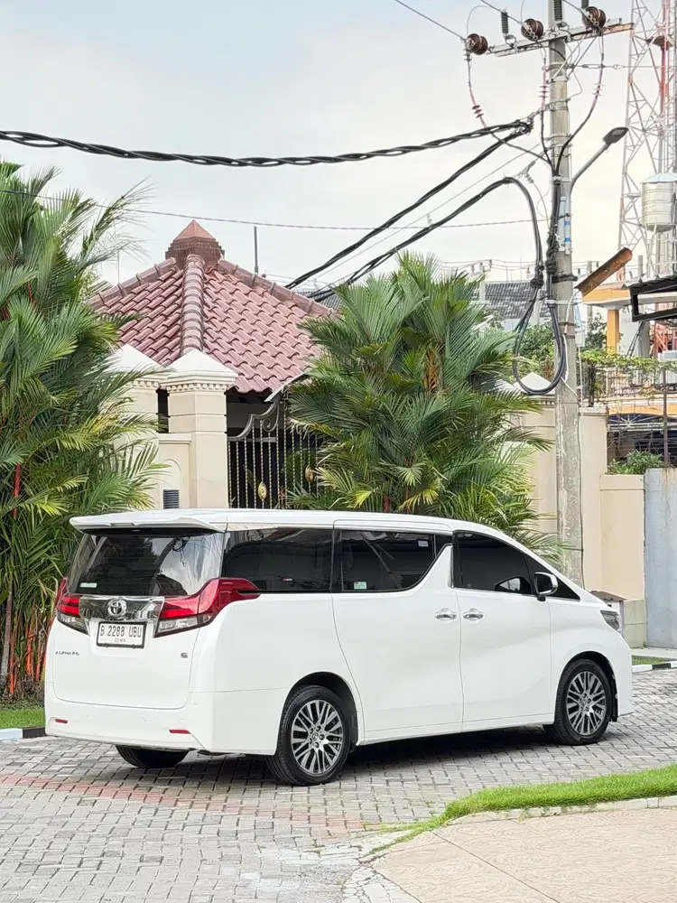Toyota Alphard 2016 Bensin