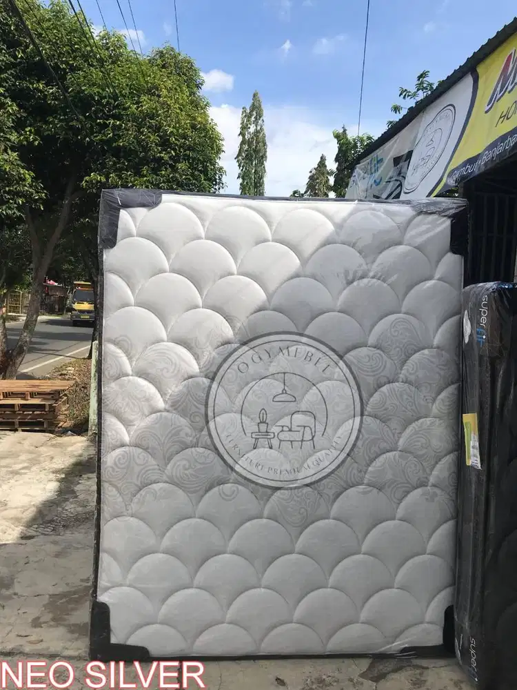 PROMO SALE SPRINGBED SUPERFIT NEO SILVER UK 160 GRATIS ANTAR