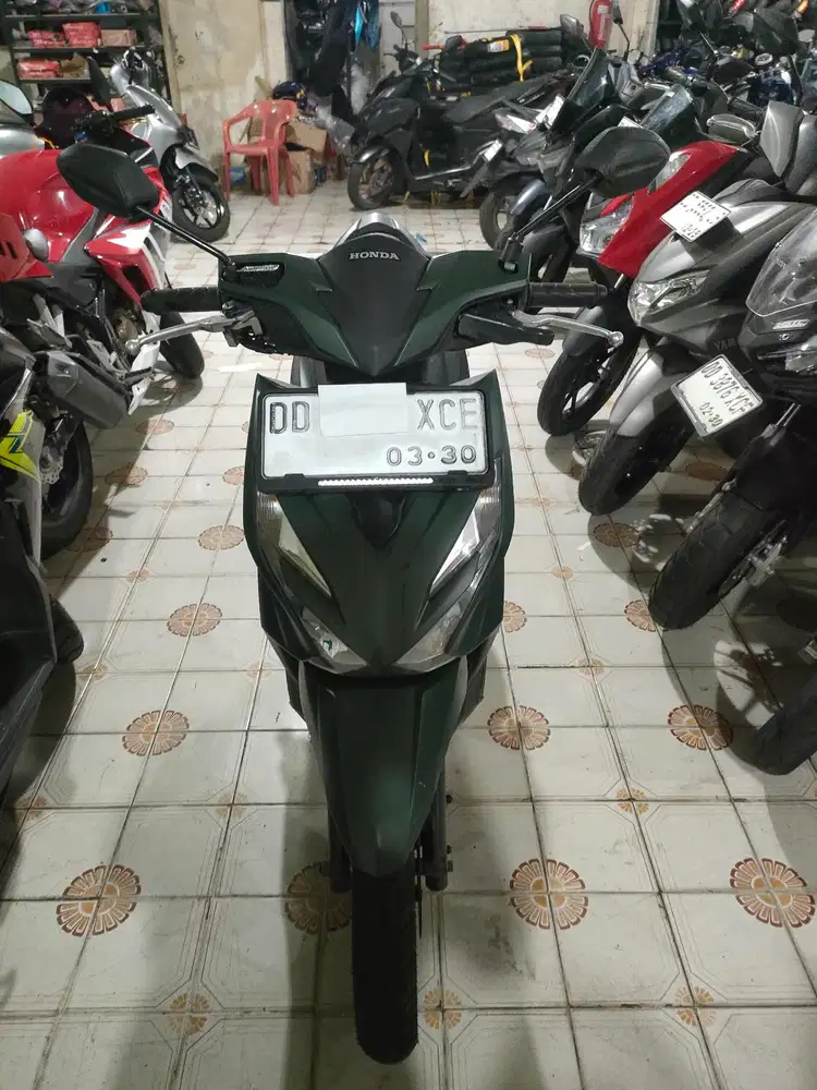Honda beat deluxe 2025 keyles hijau