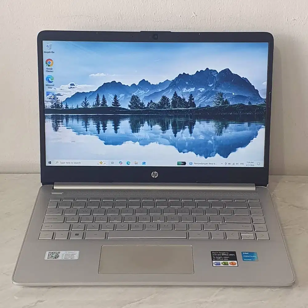 HP 14s-DQ3051TU N6000 RAM 4GB SSD 256GB – Cocok buat sekolah