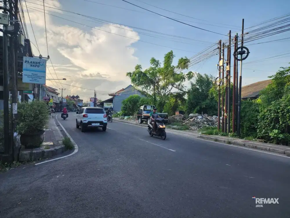 Tanah premium , cocok untuk gudang, pertokoan di Denpasar.