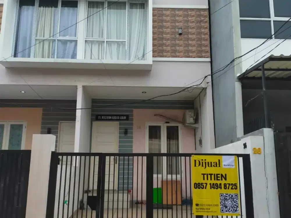 Hunian Minimalis 3 Lantai di Sunter - DIbawah NJOP