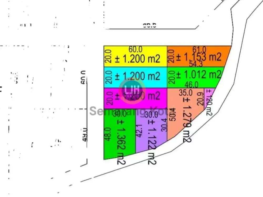 Kavling di Kawasan Industri Candi