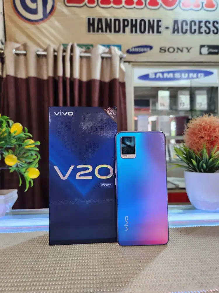 Vivo V20 Ram 8+8Gb/ 128Gb Fullset Mulus Original Bergaransi
