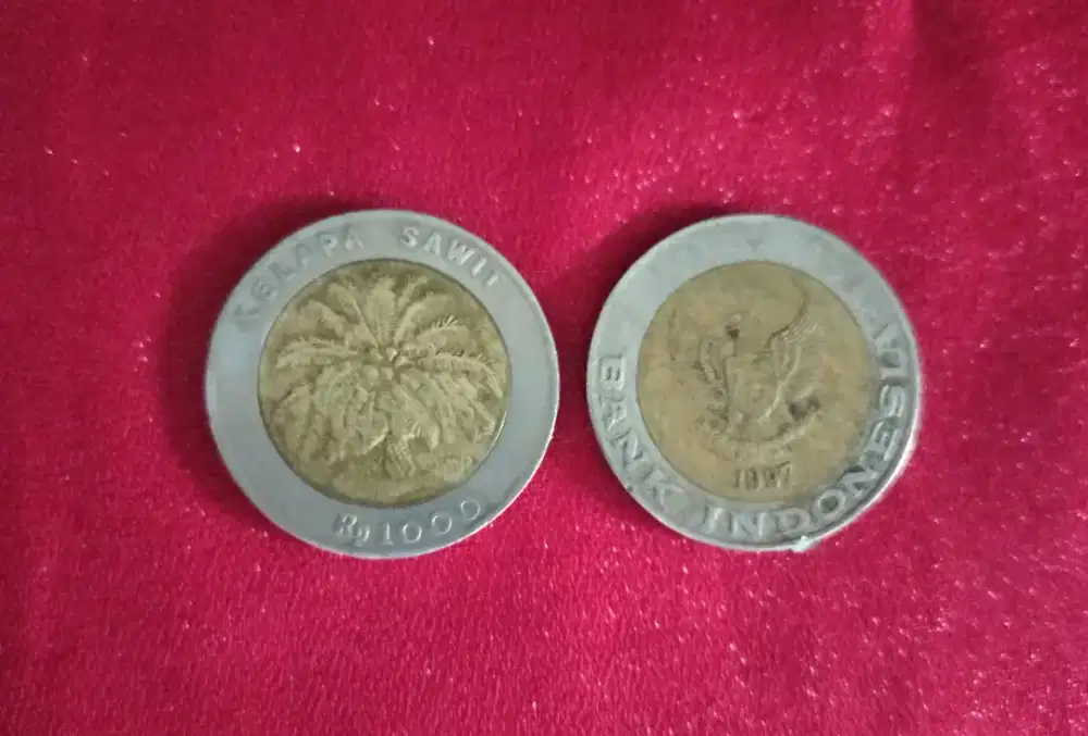 Koin 1000 kelapa sawit th 1997