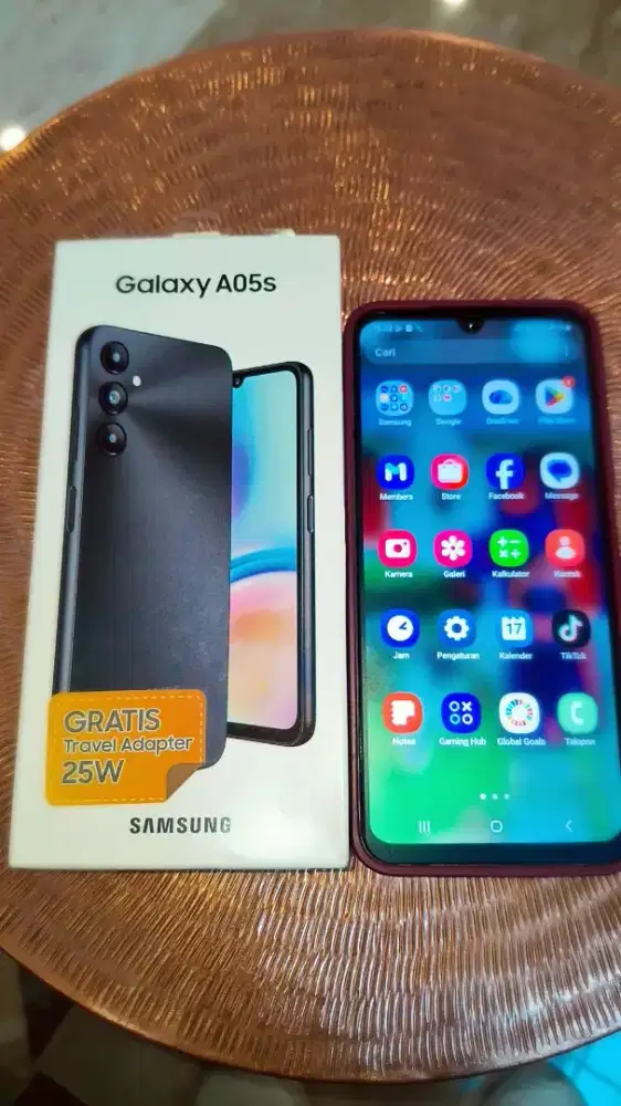 Jual Cepat Samsung Galaxy A05s Ram 6/128GB Warna Black Mulus Fullset
