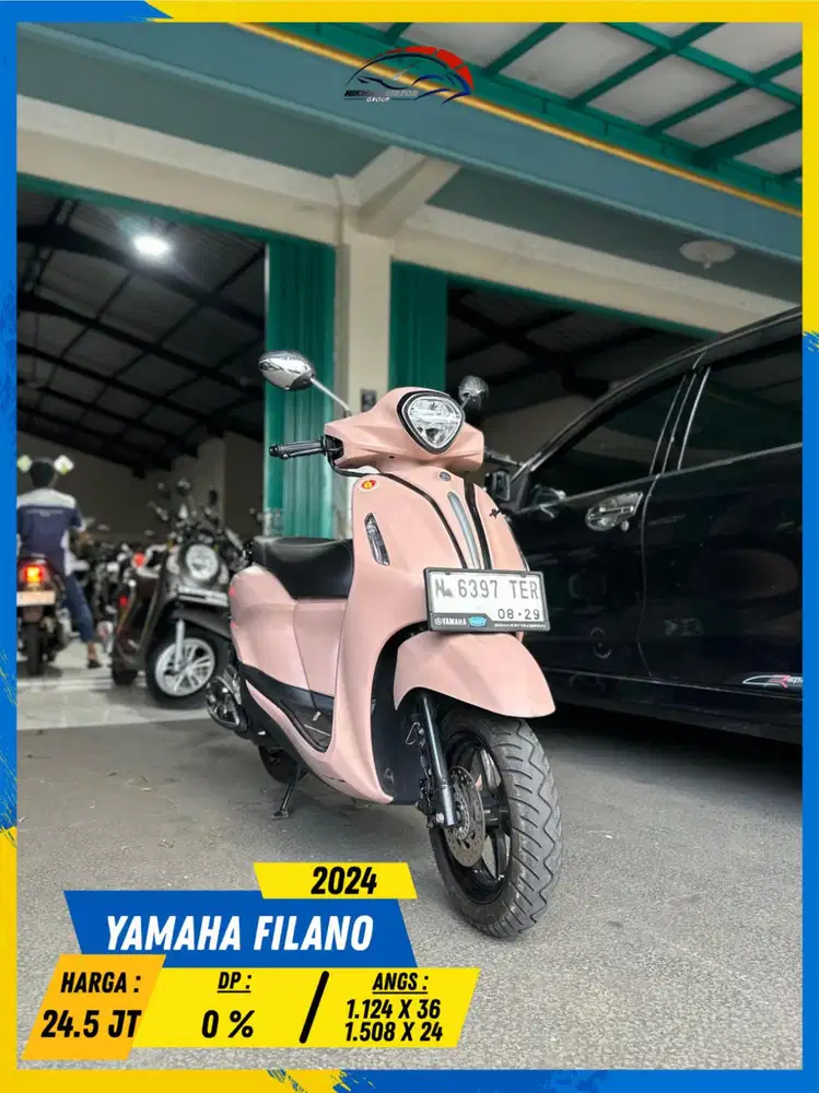 YAMAHA GRAND FILANO 2024 MANTAP MASZEHH HIKMAH MOTOR KEPUH MALANG