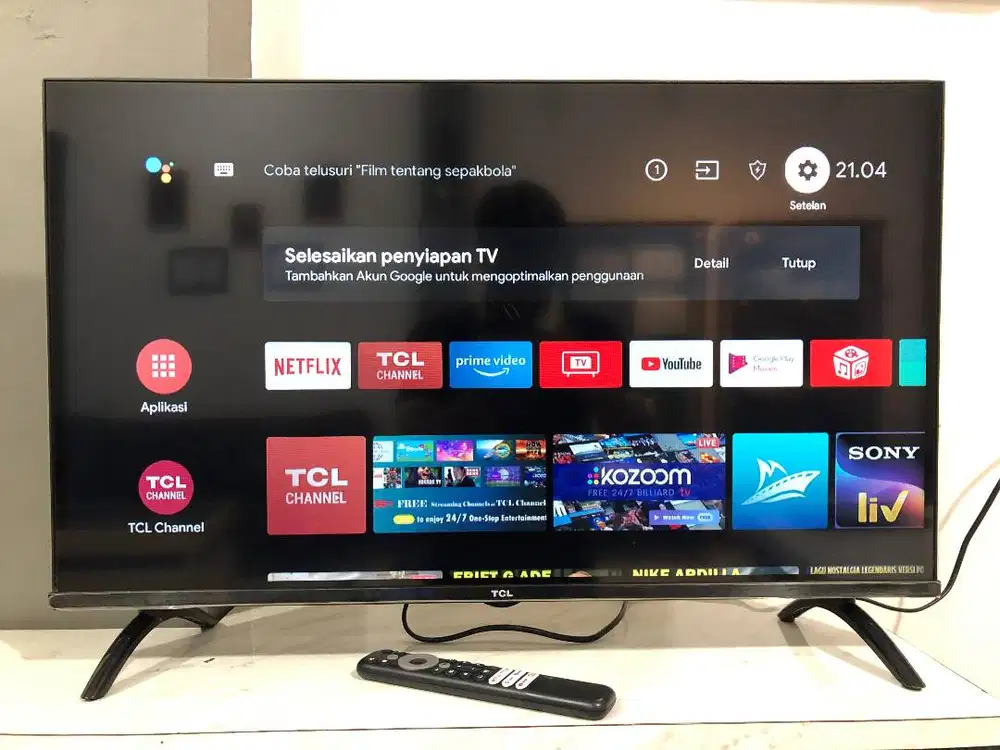TV TCL 32 Inch Android TV 32A5 Smart TV Murah
