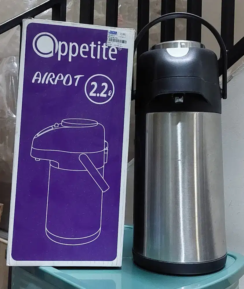 Termos Air Panas Stainless Appetite Informa
