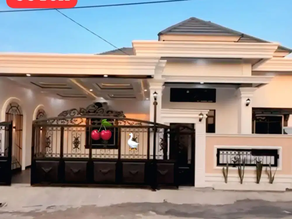 Dijual Rumah Mewah Modern Hoek Boulevard di Citra Indah City 8846A