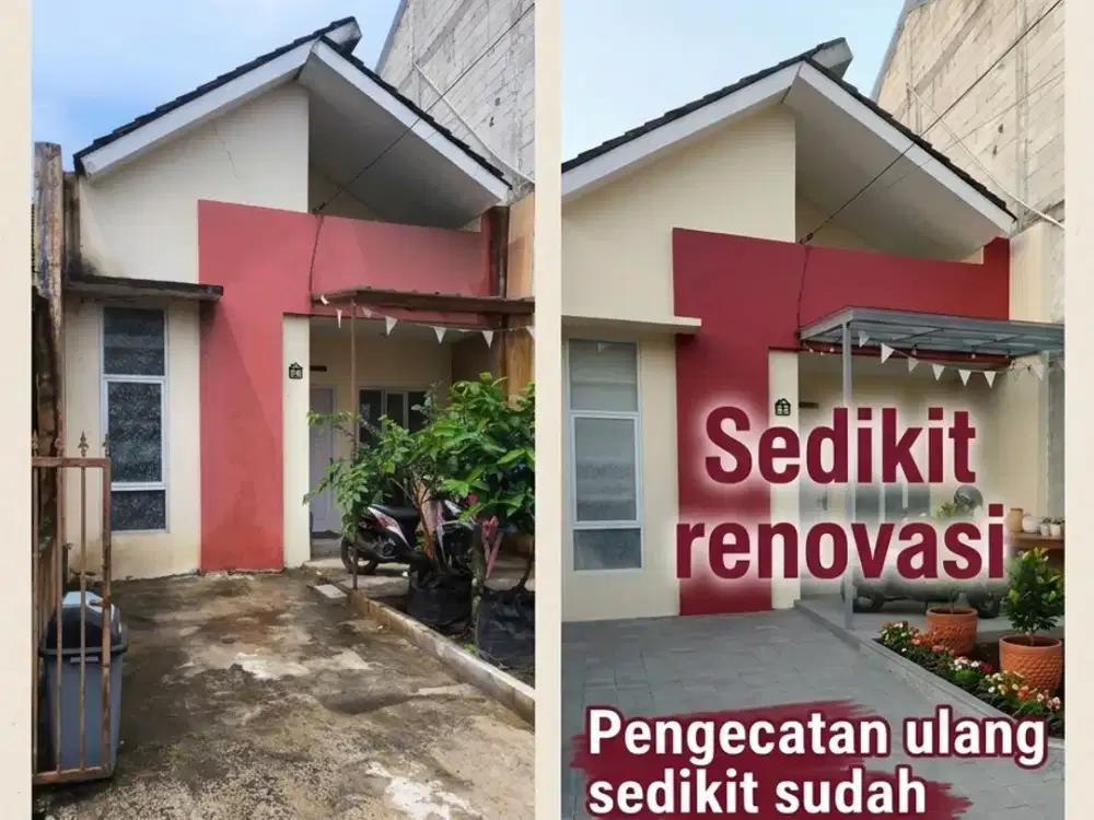 Rumah di Villa Mocara Ciomas, Selangkah dengan Pos satpam dan Indomaret. Cuma 10 menit dari BTM