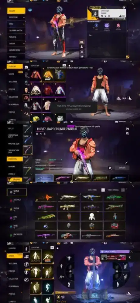 JUAL BELI AKUN FF MURAH DAN AMAN