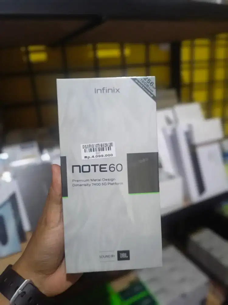 INFINIX NOTE 60 5G 16/256GB 'ATLANTIS DAHSYAT