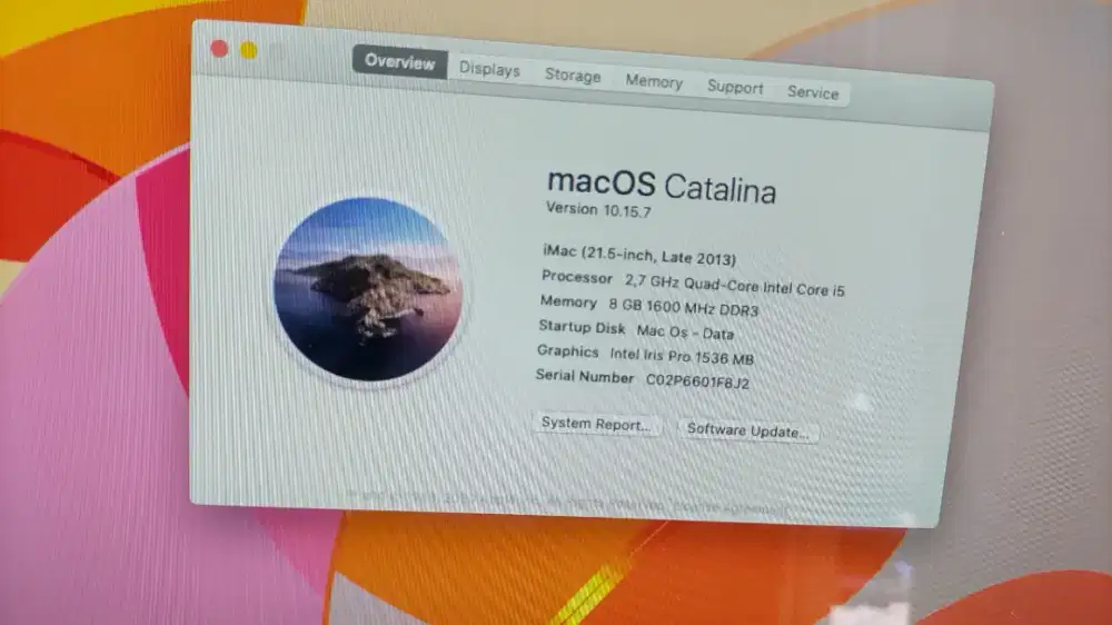 iMac late 2013 21,5 inc