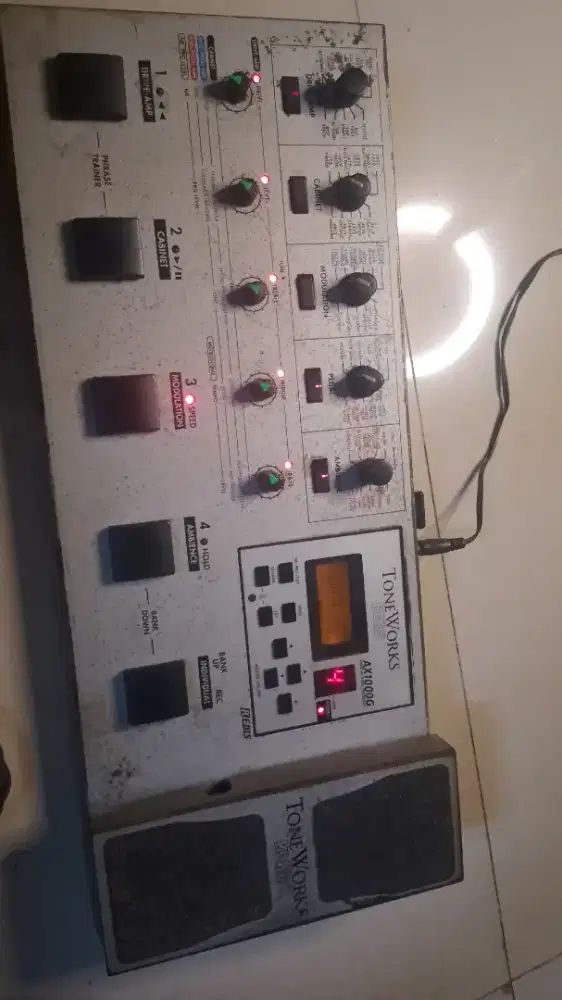 Effect KORG AX1000G efek fx