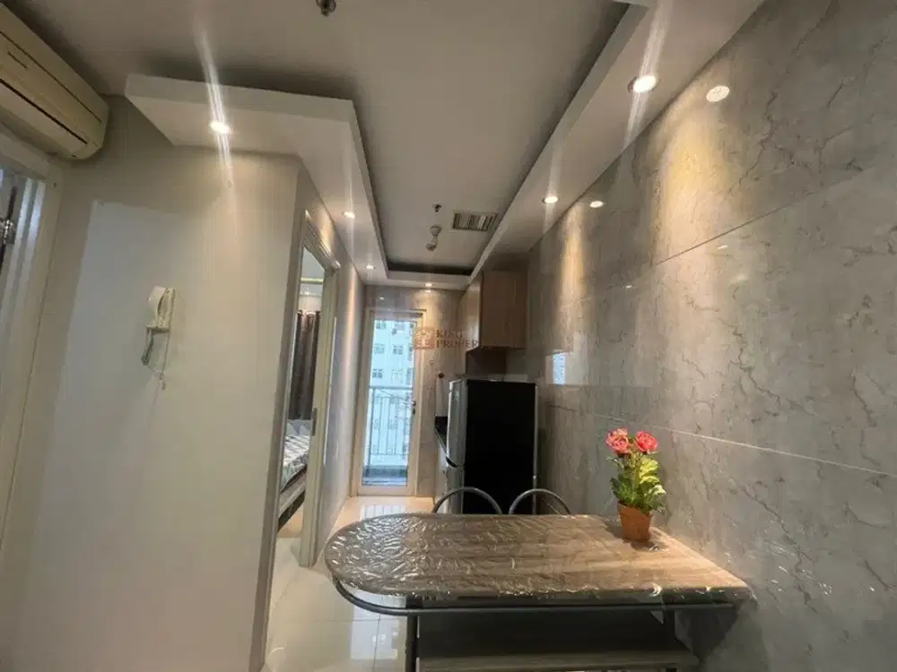 1BR Furnish Warm Lighting di Madison Park Apartment – Dekat Central Park Mall