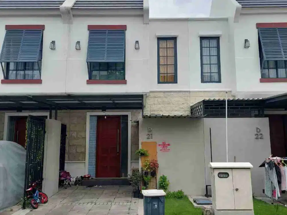 Dijual via lelang rumah grand harvest lokasi strategis dan komersial area