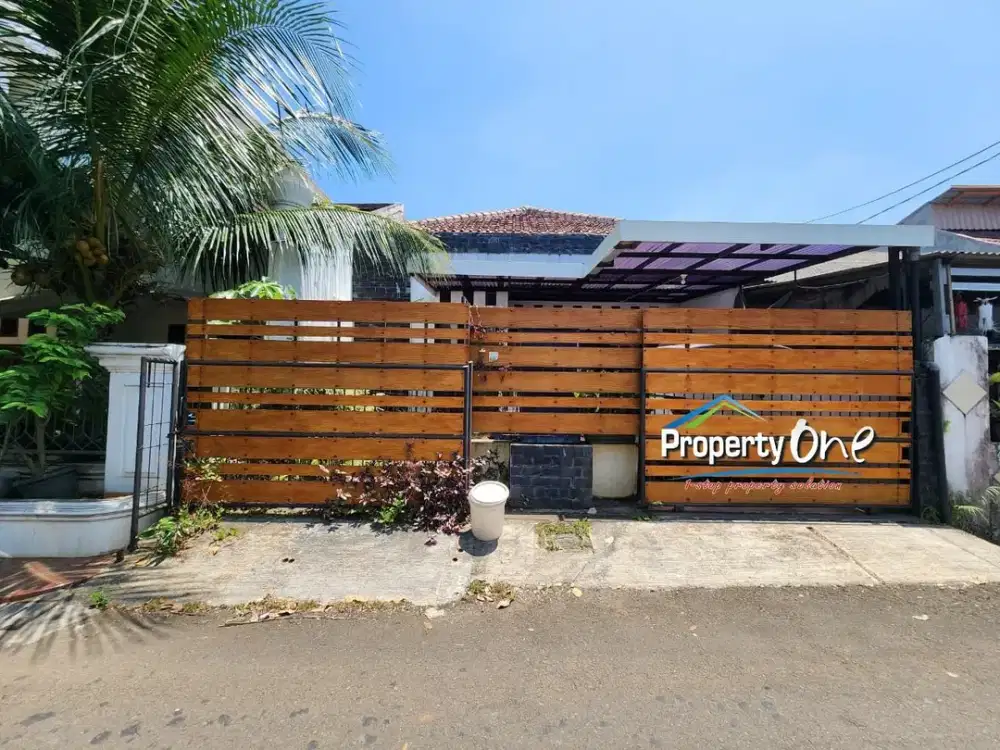 Jual Rumah Sangat Luas 1 Lantai Di Bumi Puspitek Asri Dekat Akses Tol BSD Dan Pamulang