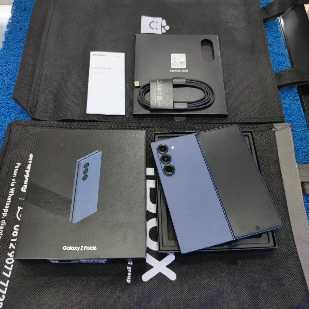 Samsung Galaxy Z Fold 6 12/512gb 99% Like new Ex Garansi resmi Sein