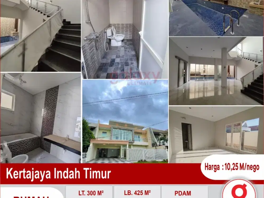Rumah Mewah 2 Lantai Di Kertajaya Indah Timur Surabaya