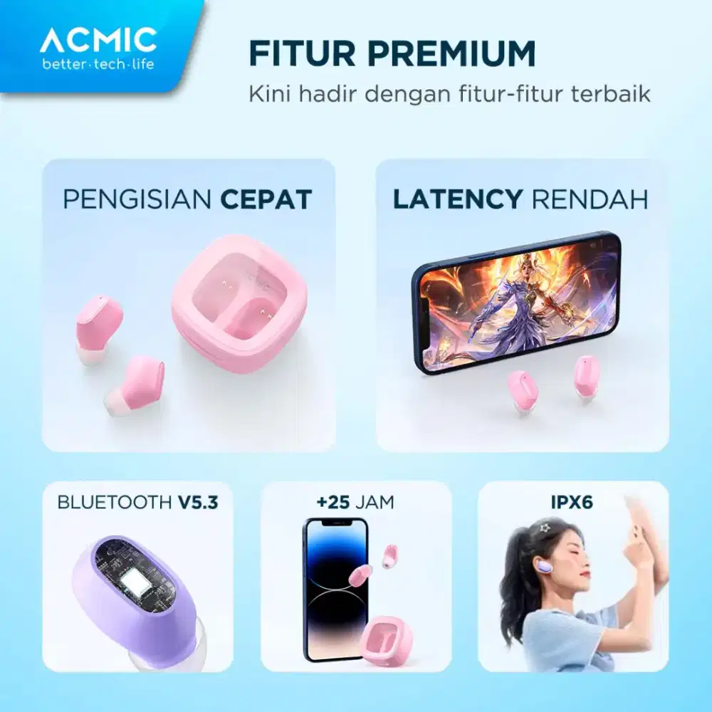 Acmic True Wireless Stereo Zendio Lite