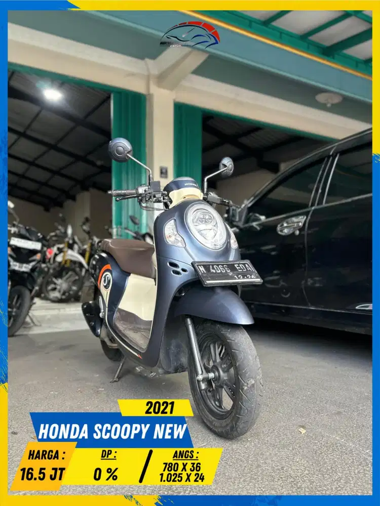 HONDA SCOOPY 2021 NDANG PANTAU BOLOH HIKMAH MOTOR KEPUH MALANG