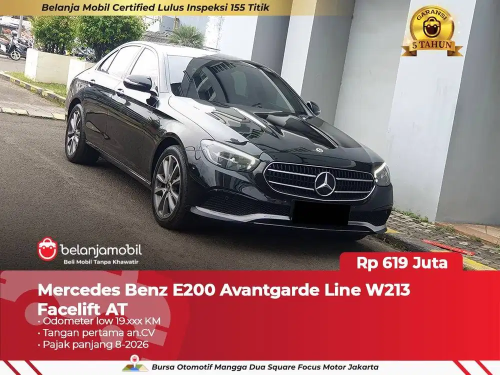 [ LOW KM ] Mercedes Benz Mercy E200 E 200 Avantgarde W213 2022/2023