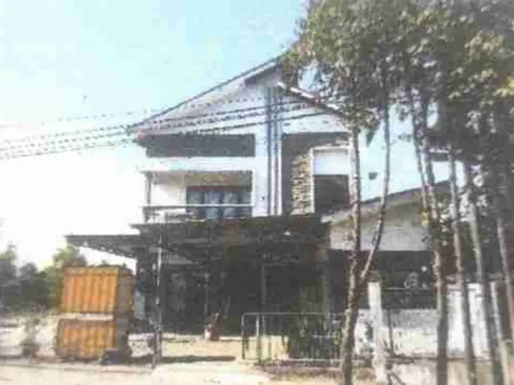 Dijual via lelang rumah usaha pakal madya lokasi strategis cocok untuk usaha dan investasi