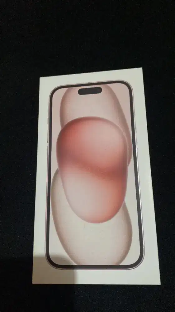 iphone 15 128 pink baru/segel