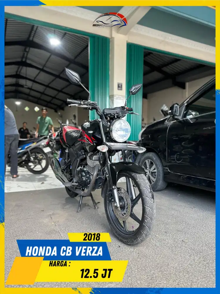 HONDA CB VERZA 2018 MURAH MERIAH BOSKU HIKMAH MOTOR KEPUH MALANG