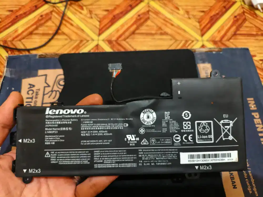 Baterai Laptop Lenovo Original L14M2P23