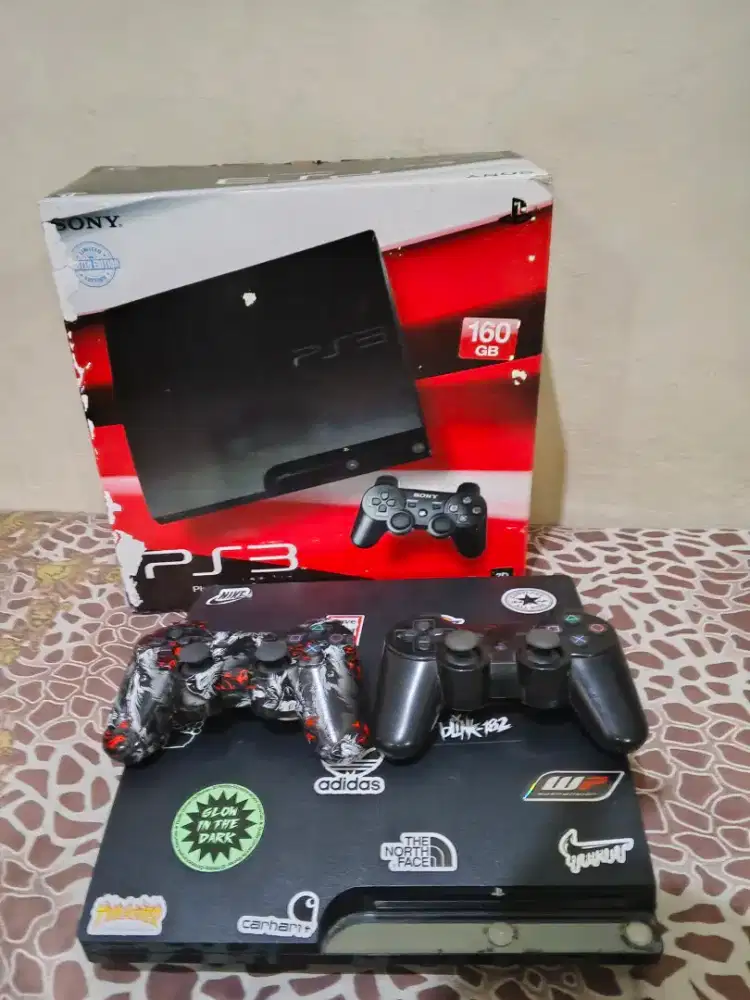 Ps3 slim 160 GB seri 21 full game