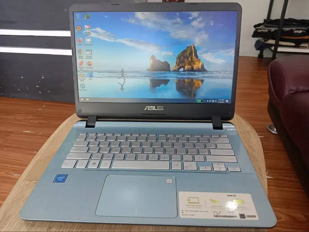 Asus Vivobook A407M Ice Blue LikeNew Intel Celeron N4000