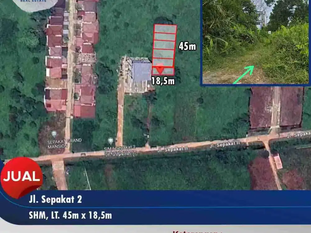 Tanah Cocok utk bangun rumah