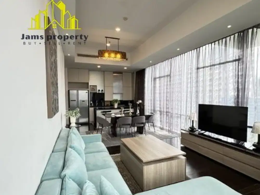 Disewakan Best Unit Apartemen Verde Jakarta Selatan - 3 BR Luas 168 M2 Full Furnished Pet Friendly