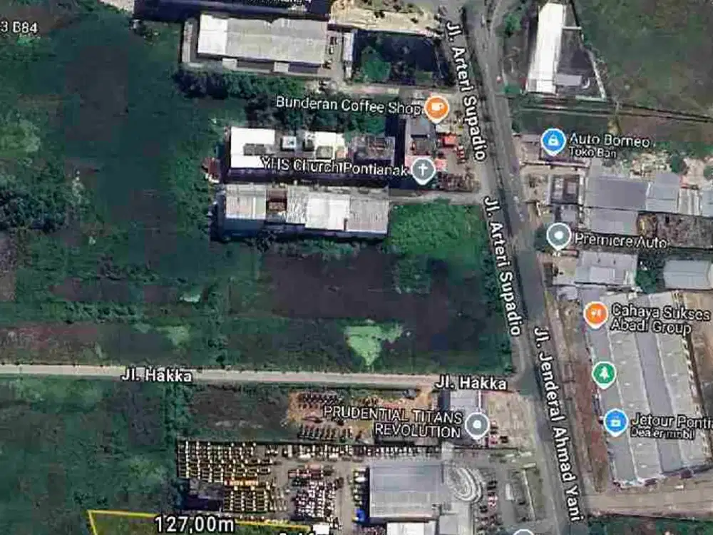 Tanah Strategis Jl.Ahmad Yani dekat bundaran Gafora GAIA Mall