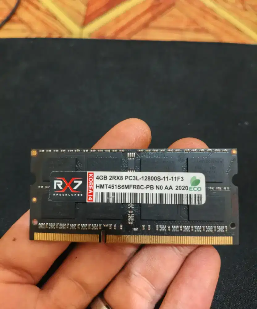 RAM Laptop 4GB DDR3L PC3L-12800S