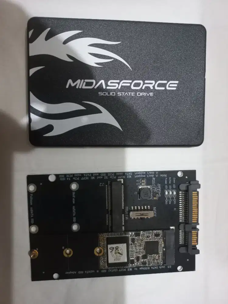 Ssd sata 256 dan ssd m2 256