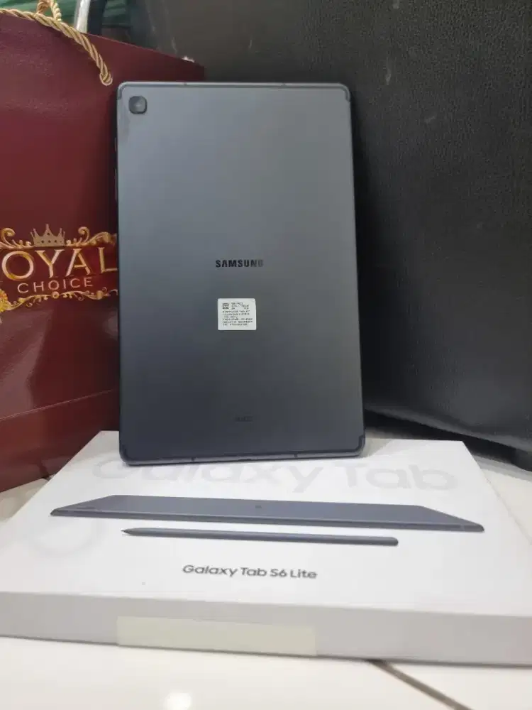 Samsung Tab S6lite 4/128 mulus lengkap