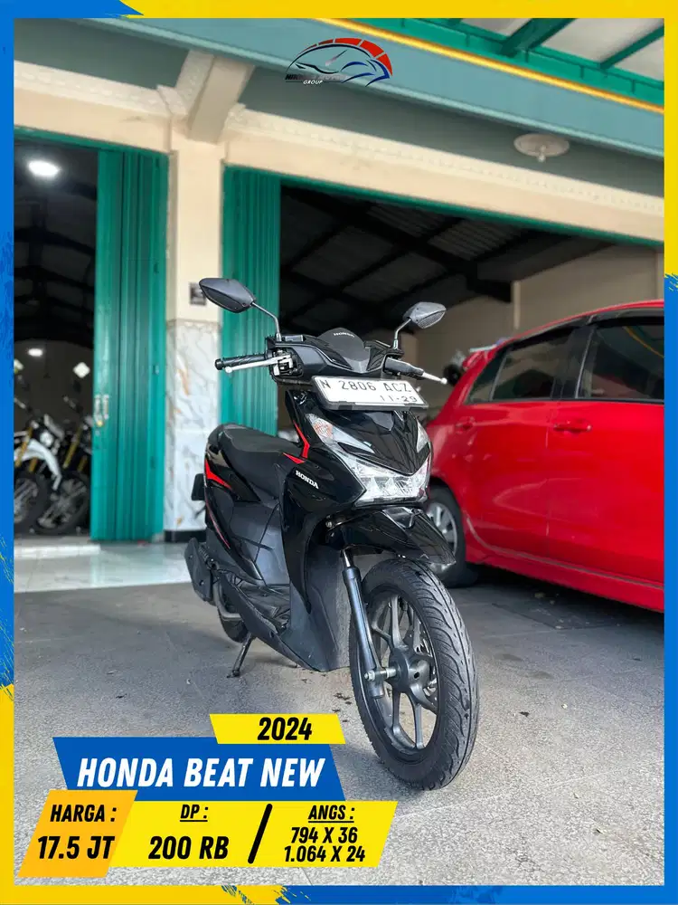 HONDA BEAT NEW 2024 LIKE NEW MASZEHH HIKMAH MOTOR KEPUH
