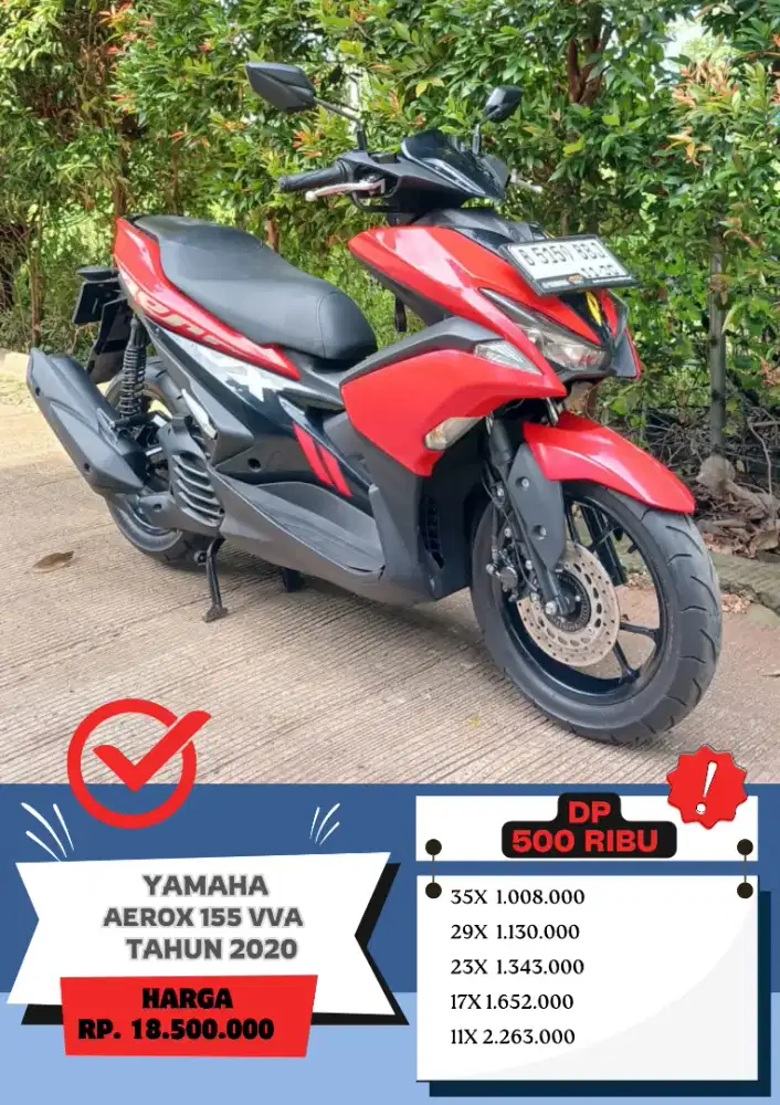 Yamaha Aerox 155 VVA Tahun 2020