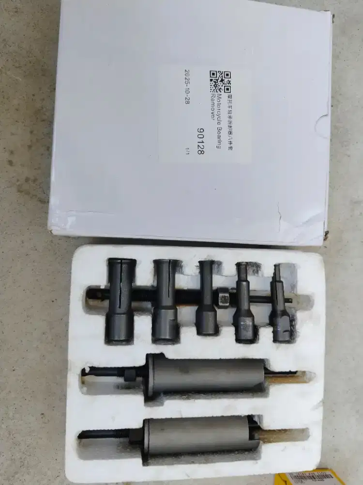 Standar Samping 28cm dan tracker Bearing