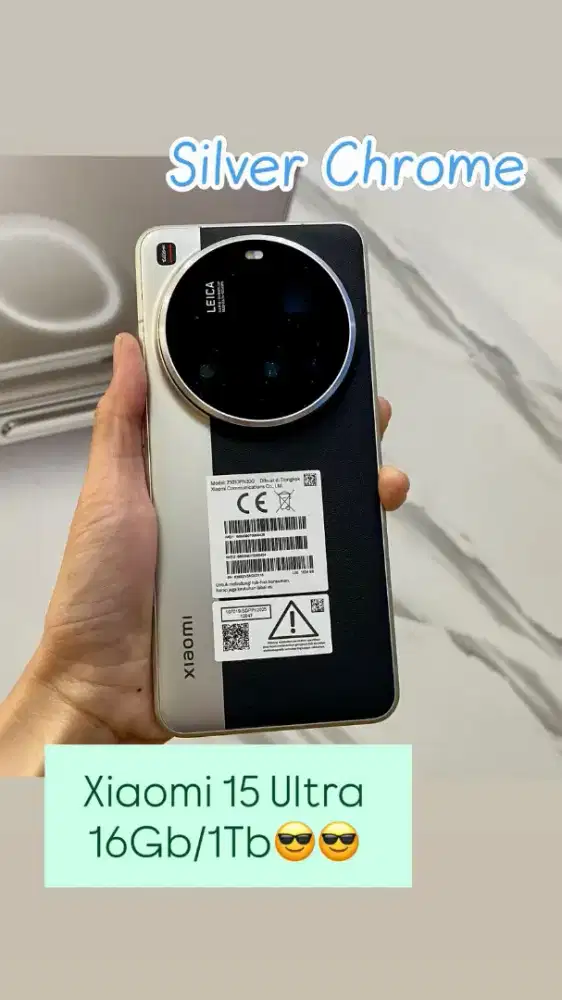 Xiaomi 15 ultra 16/1TB silver